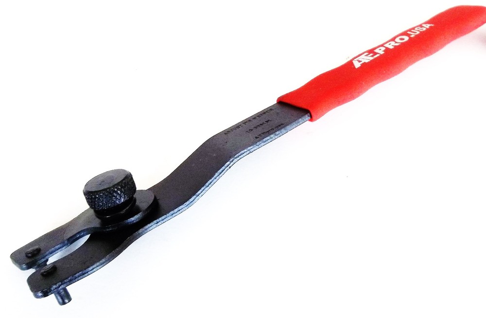 ATE PROFESSIONAL ADJUSTABLE PIN WRENCH FOR ANGLE GRINDER HUB SPINDLE NUT WASHER