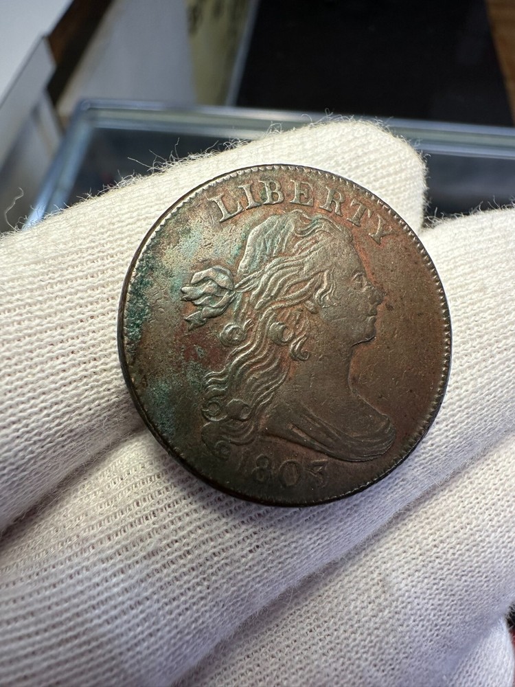 1803 Draped Bust Large Cent XF