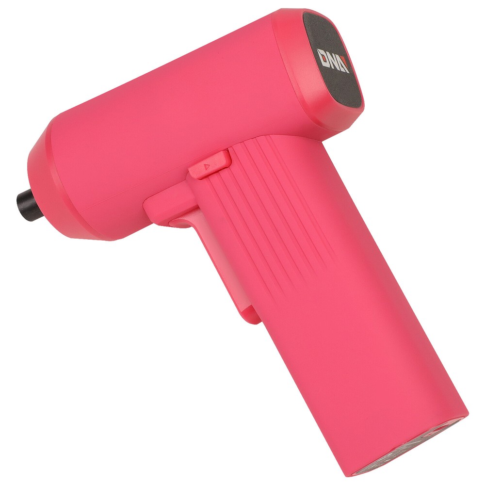 LED Cordless Electric Screwdriver 32Pc Driver Bits Power Tool Kit w/Case Pink