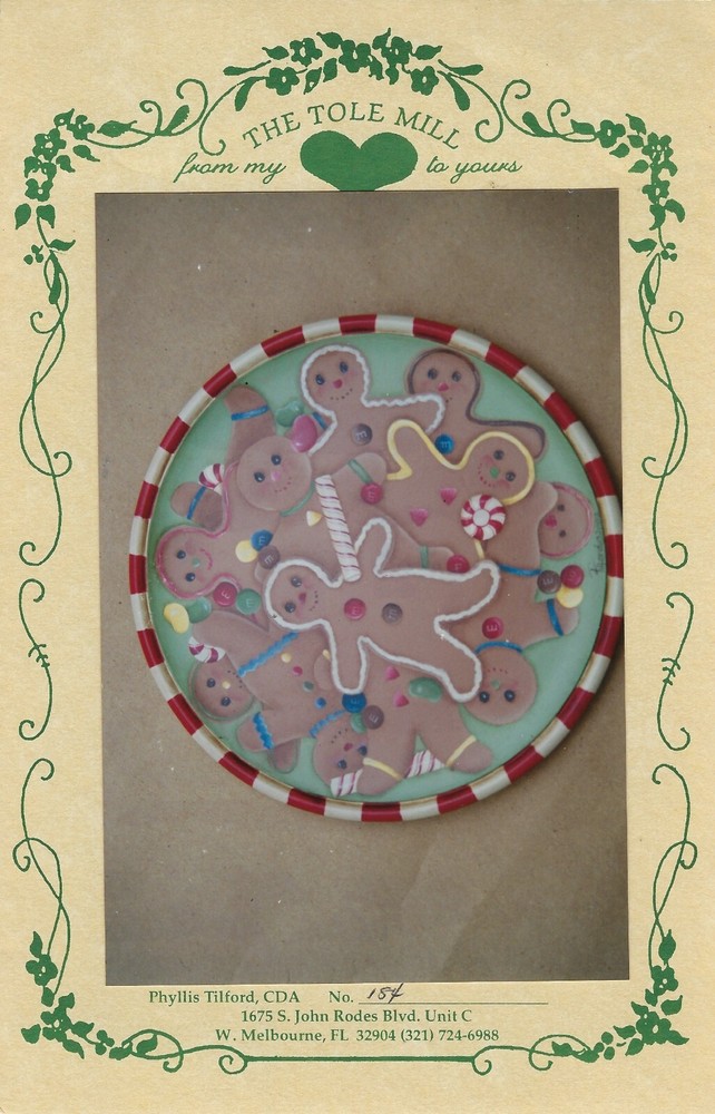 Ginger Babies Phillis Tilford Decorative Painting Pattern Packet