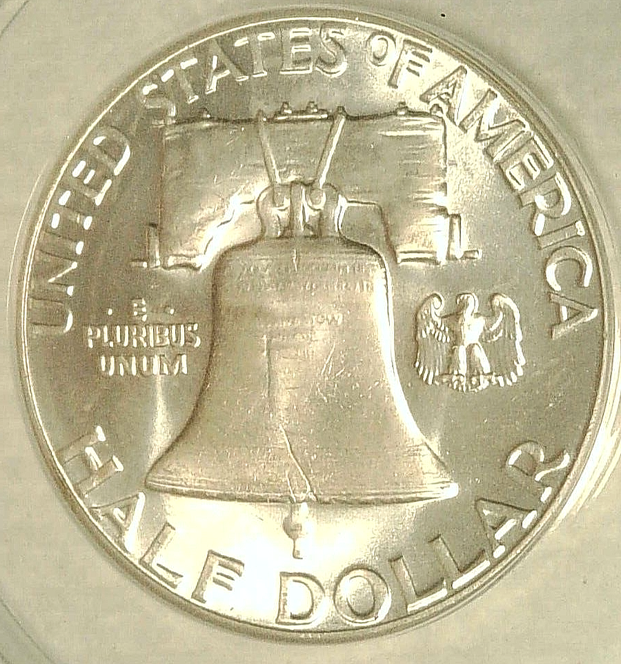 1962 Silver Benjamin Franklin Half Dollar ANACS MS 65