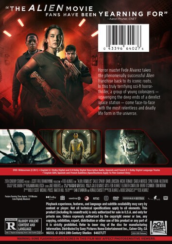 Alien: Romulus [New VHS] Ltd Ed
