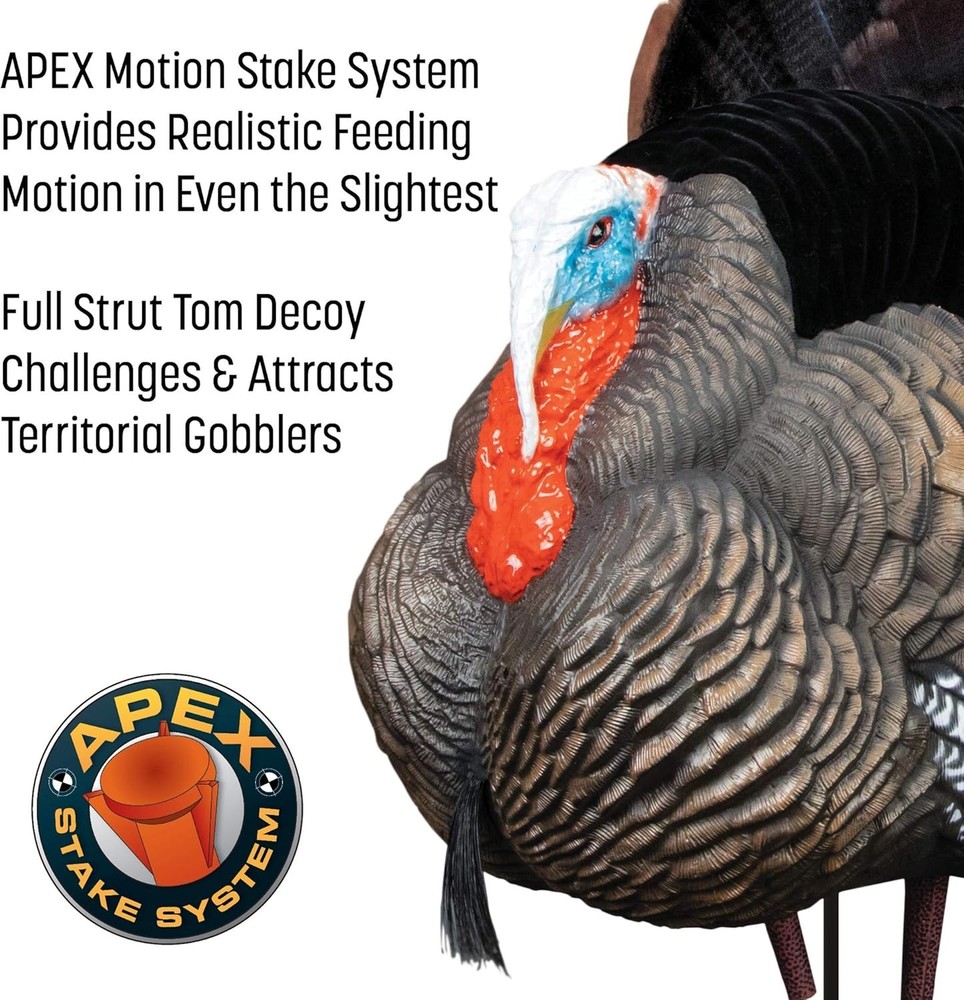 Apex Full Strut Tom Decoy with Stake System