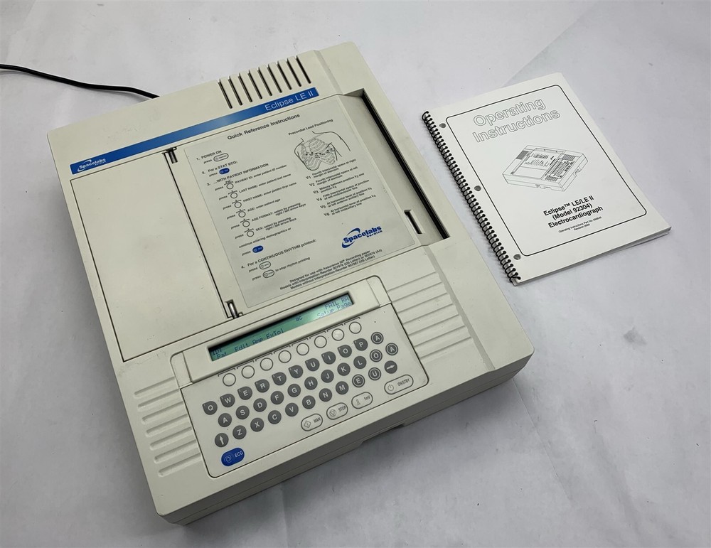 SpaceLabs Burdick Eclipse LE II Machine 115V #92304 PARTS