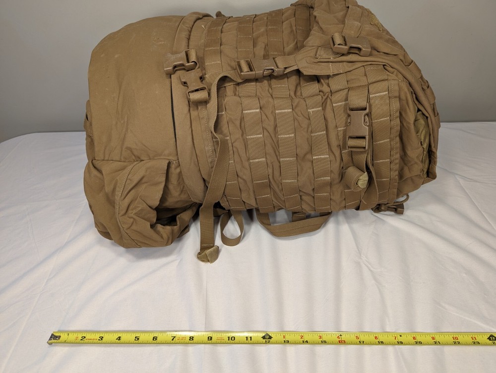 2 USMC FILBE Rucksacks - Coyote - USGI - Bag only