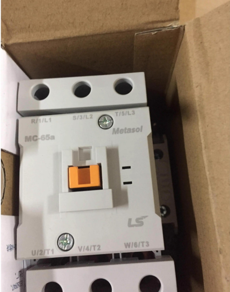 1pcs MC-65A AC24V LS GMC AC contactor for power generation.