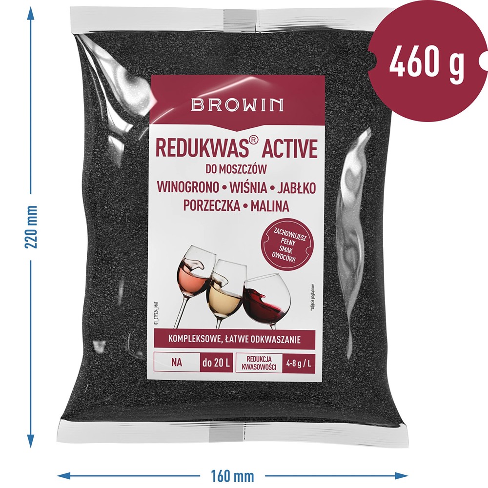 Reducid Active for musts - acidity regulator, 460 g