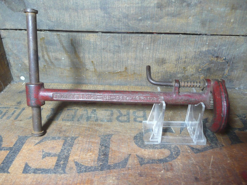 Vintage Andree Basin Wrench 8"