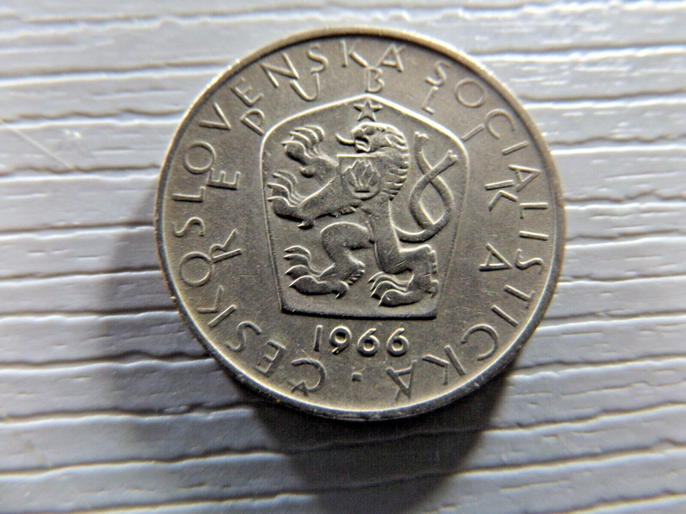 CZECHESLOVAKIA 1966 5 Korun