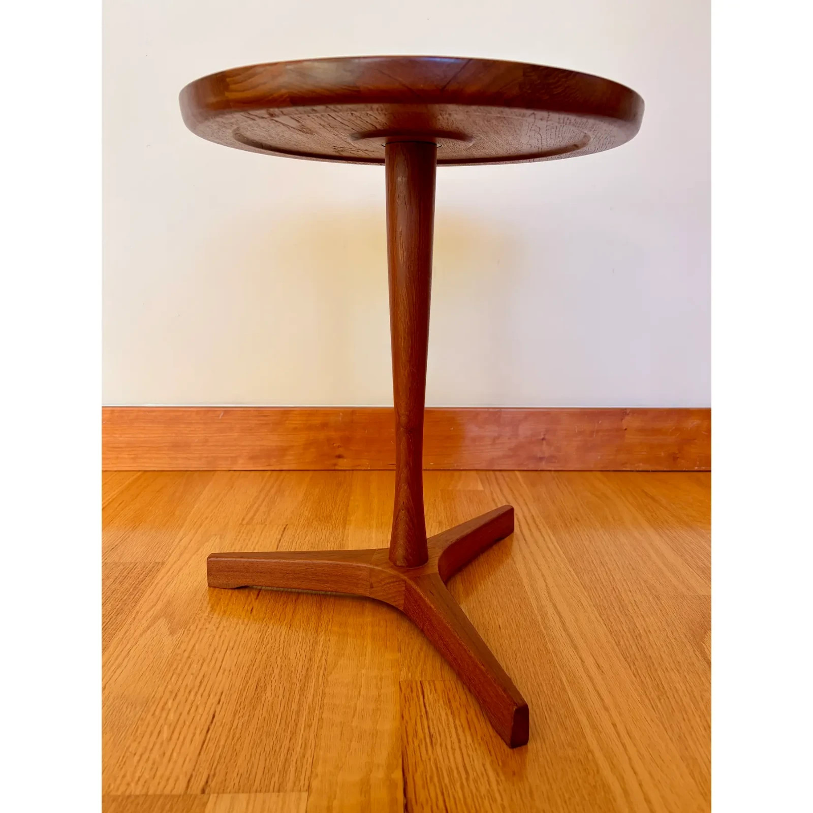 Vintage Danish Teak Side Table by Hans C Andersen for Artex – Pristine 1960s MCM