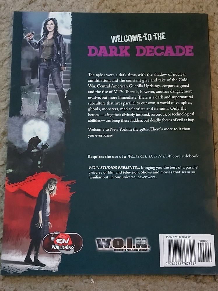 EN Publishing Dark Decade for WOIN Rpg