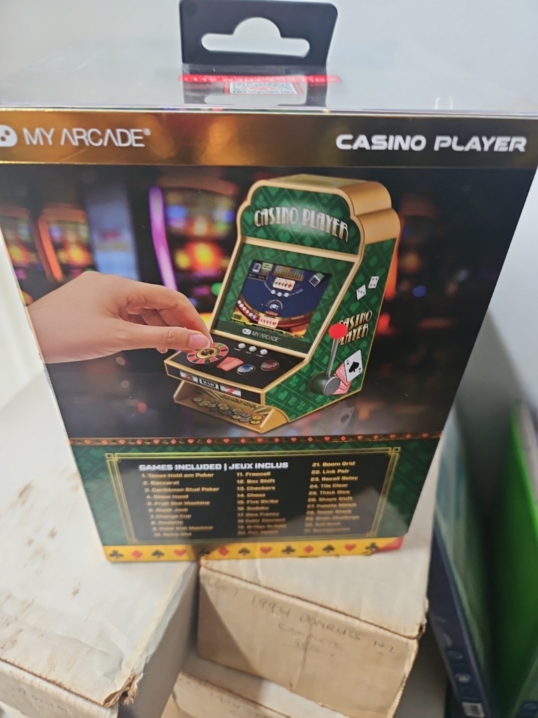 My Arcade Casino Mini Arcade Machine