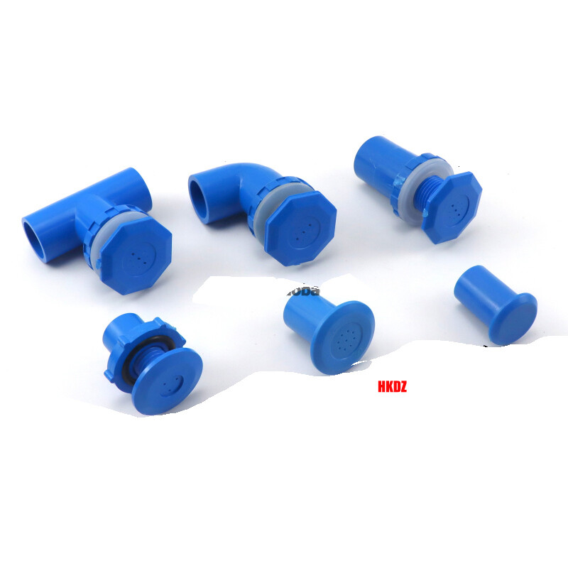 Fish Tank Air Pump Bubble Oxygen Diffuse Disk Stone Plastic Aquarium Pond Plugs