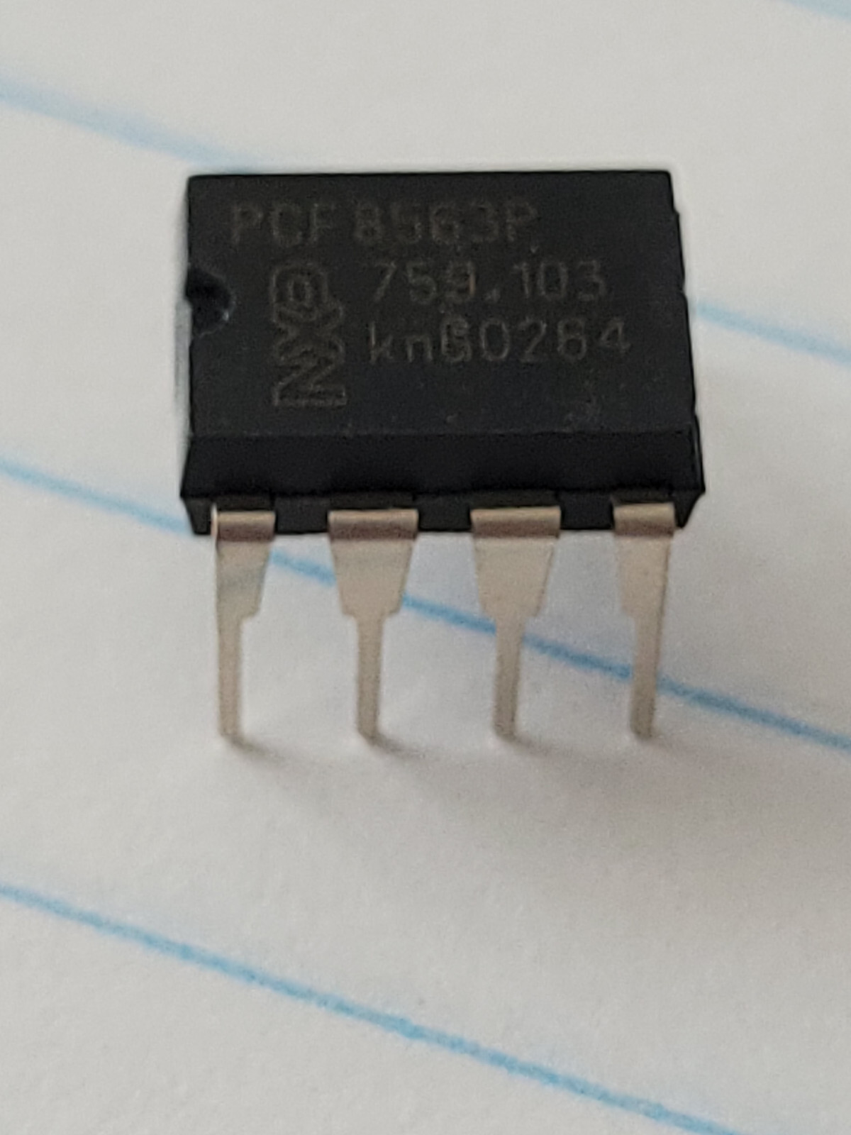 2 pcs - PCF8563P IC RTC Real Time Clock DIP8