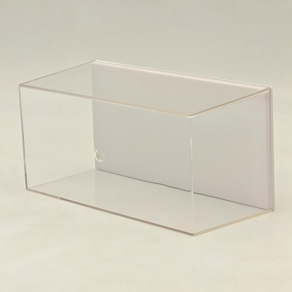 Acrylic Display Case Model Show Dustproof Transparent Storage Box 1/43