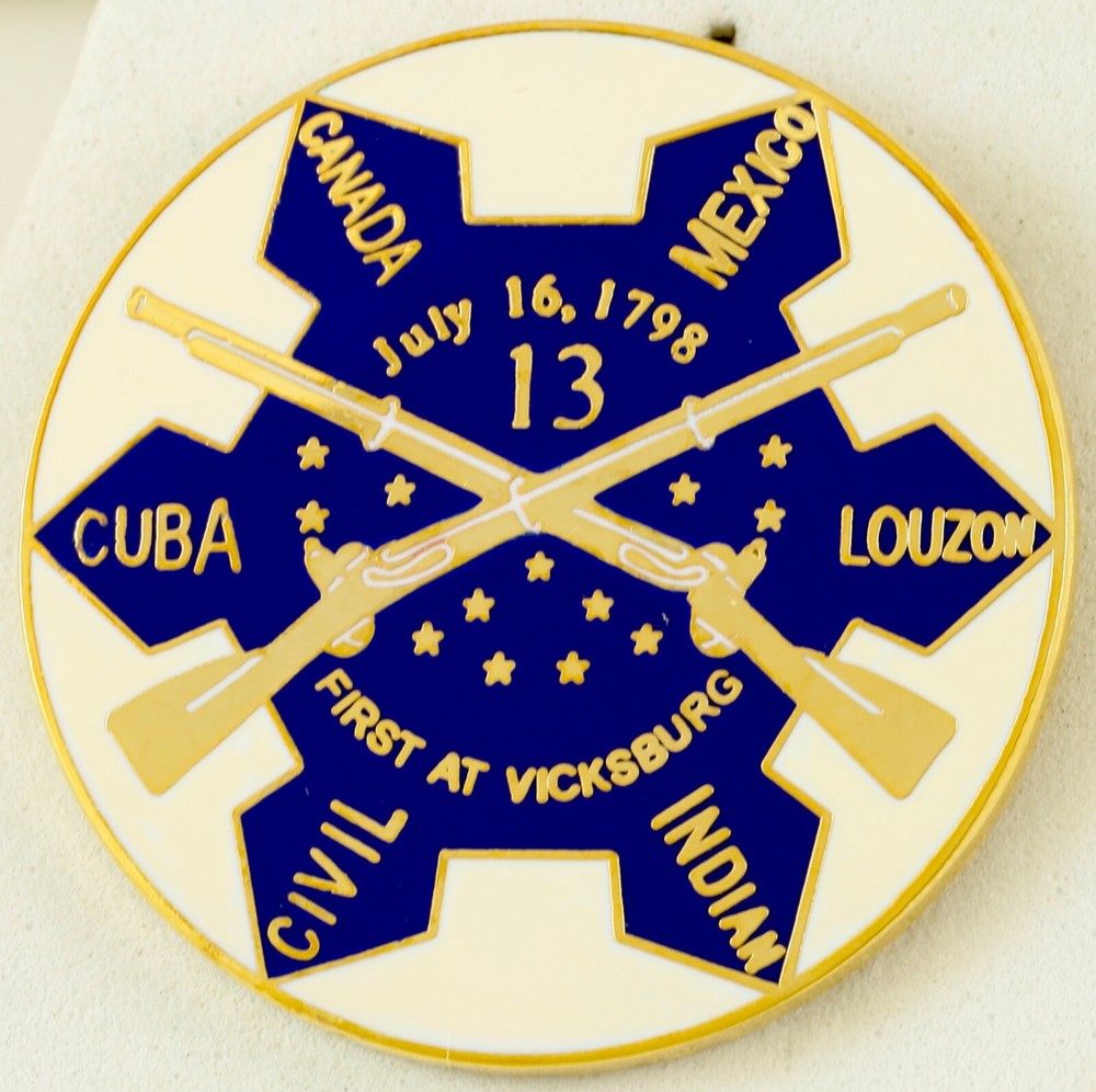 13th Infantry Regiment MJ Crest DI/DUI CB Aresta HM