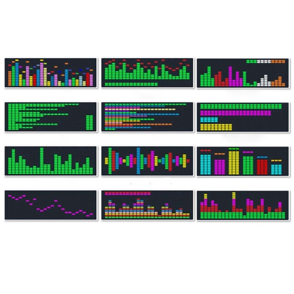 USB Music Spectrum Indicator VU Meter VFD Audio Level Display Amplifier Board