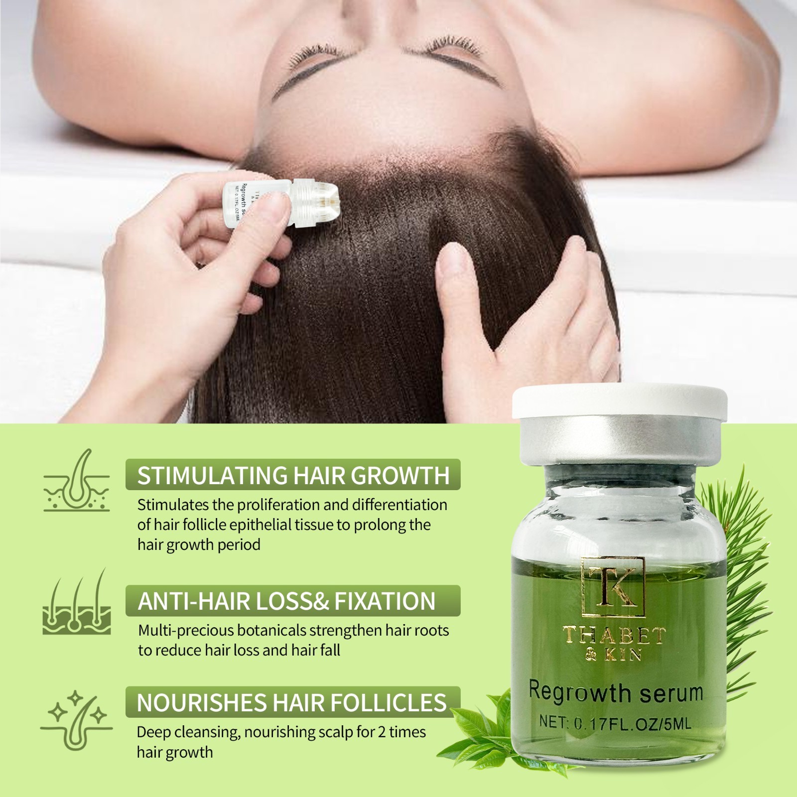 Infuse Hair Regrowth System, Advanced Hair Growth Treatment USA Brand FAST Ship