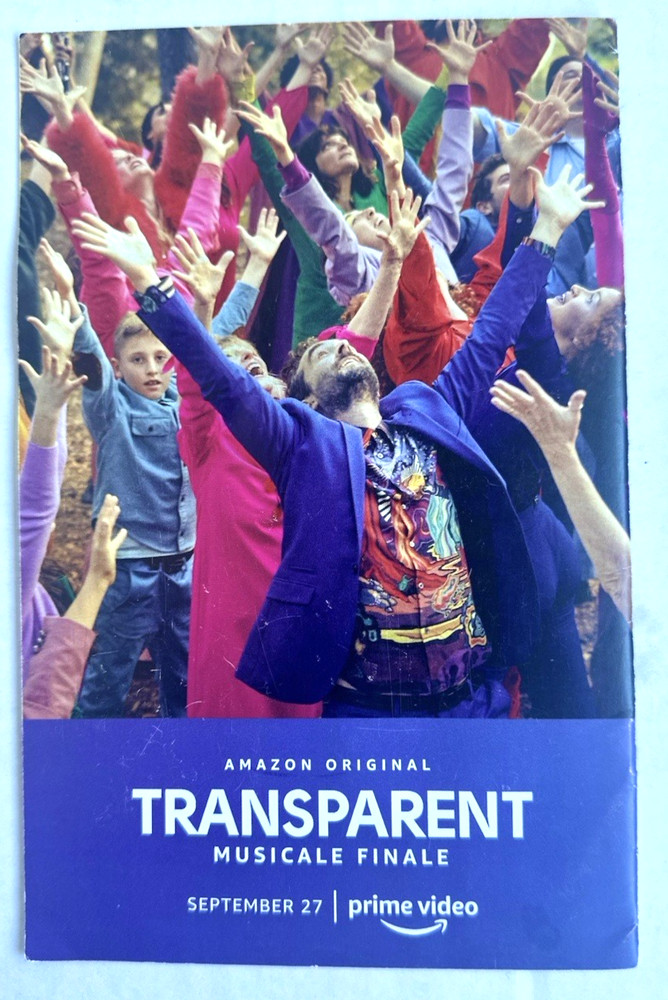 Transparent Finale Press Kit Signed Script + DVD + Playbill + Sheet Music