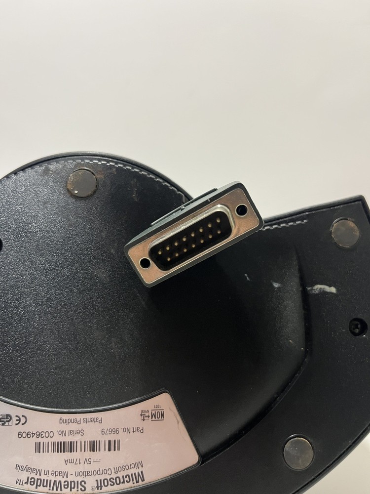 Microsoft Sidewinder Joystick No. 96679 Flight Simulator Control Video Game Pad