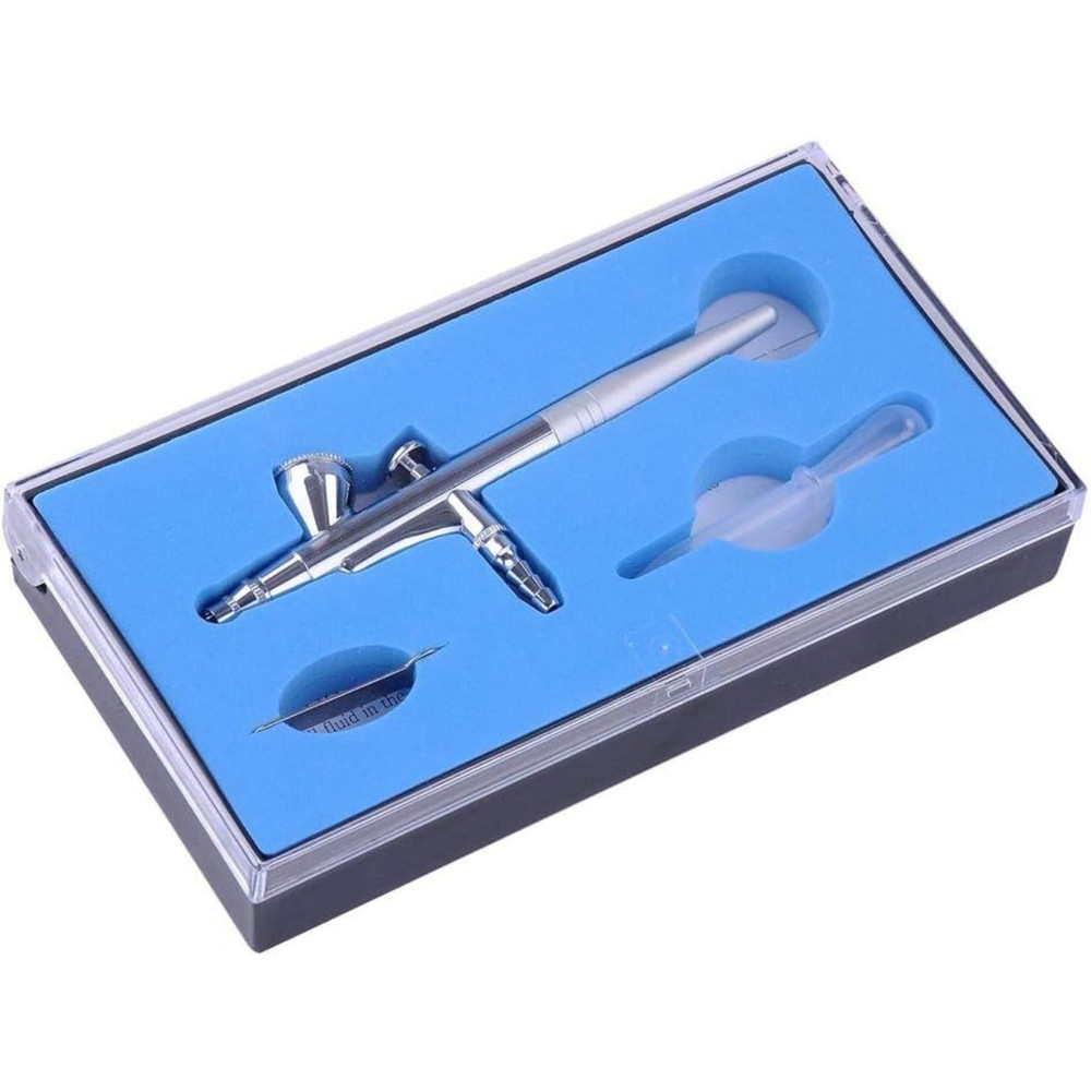 Professional 0.4mm Nozzle Single Action Gravity Feed Airbrush