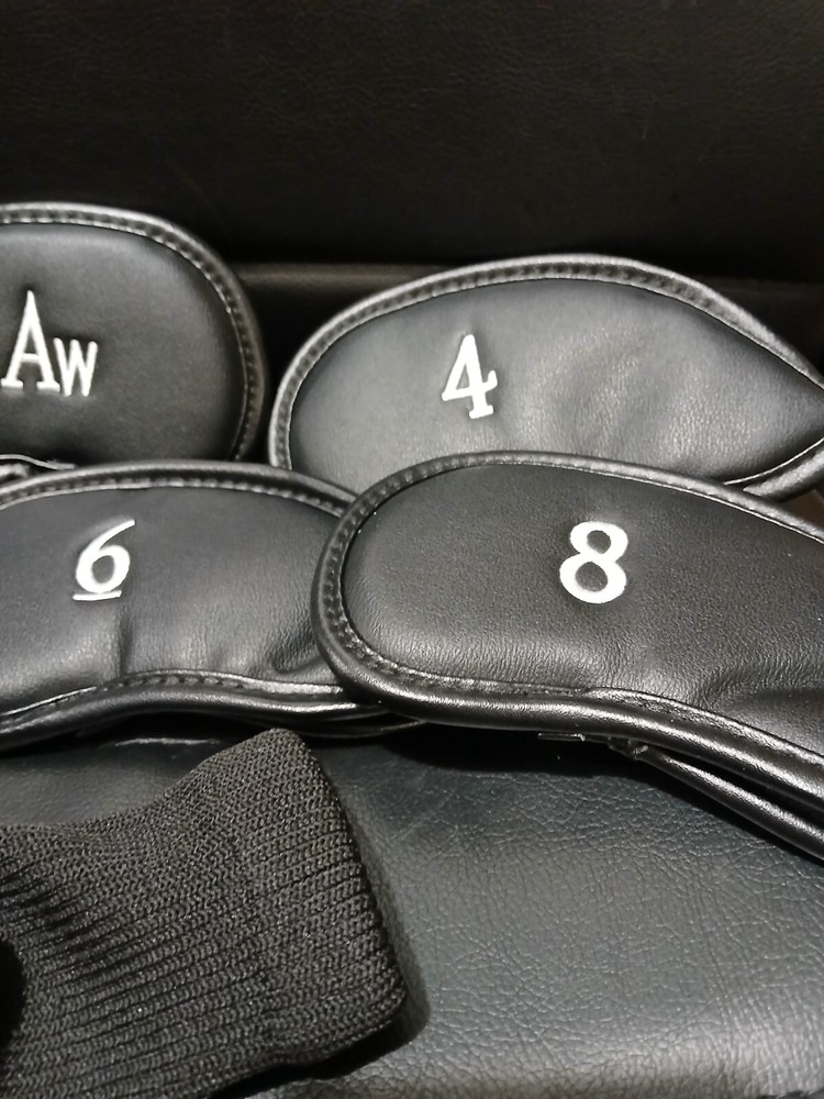8 Piece Golf Head Covers Simulated Leather Vixyn Golf
