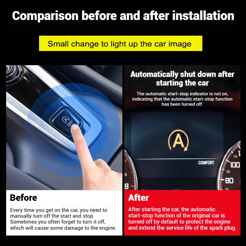 Disable Automatic Start Stop Eliminator Canceller For Acura RDX 19-22/CDX 16-21