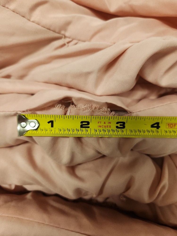 86x63 Throw Blanket Pink EC