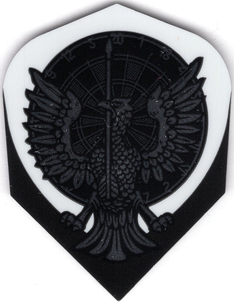 Eagle With Dartboard Dart Flights: 3 per set