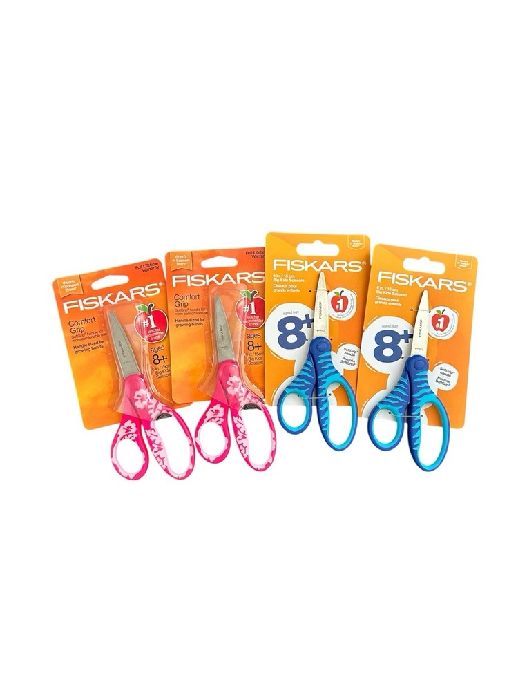 Fiskars scissors lot 4 Units.