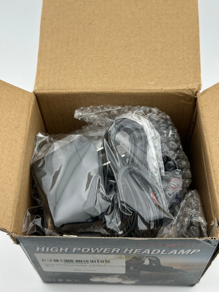 MAS MODO Recargable High Power 3-Light LED Waterproof Headlamp 3-Function