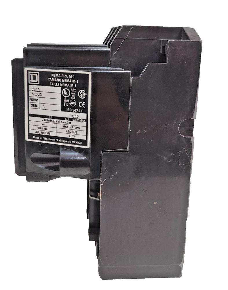 *NEW NO BOX* Square D 2510MC03 AC Manual Starter