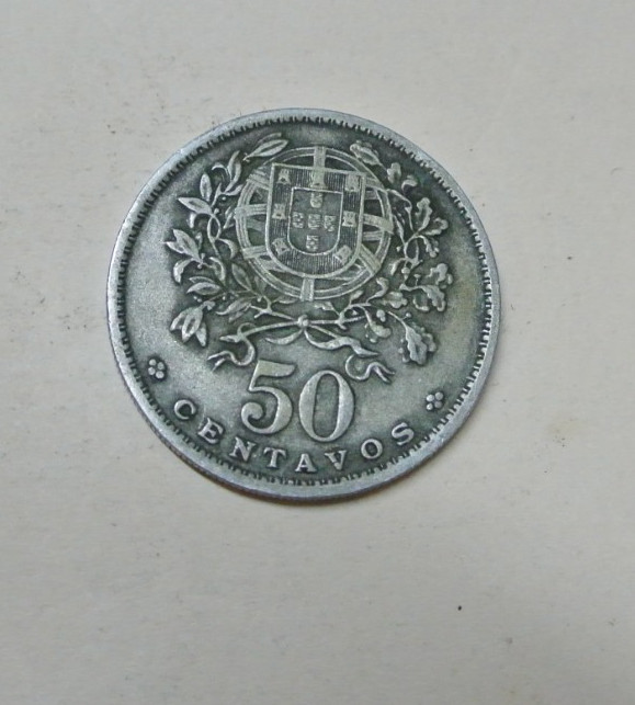 1958 PORTUGAL 50 CENTAVOS *Circulated