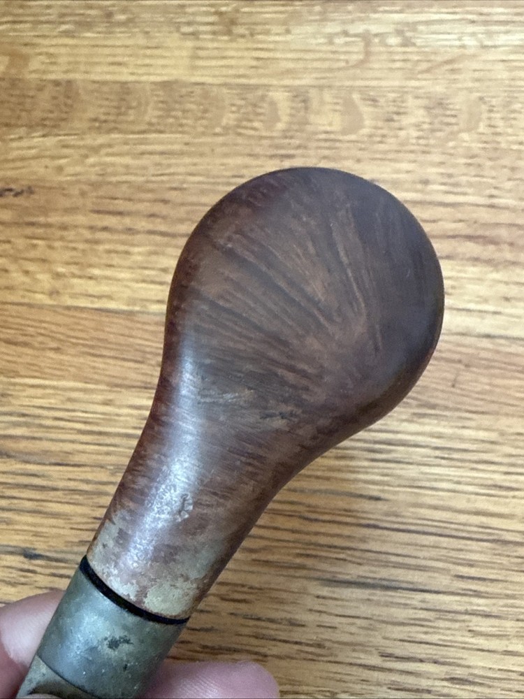 Comoy’s Satina Smooth Bent Brandy Pipe 56. Rough Shape