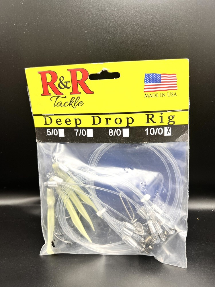 R&R DDR Deep Drop Rig 10/0  4 hooks Bag