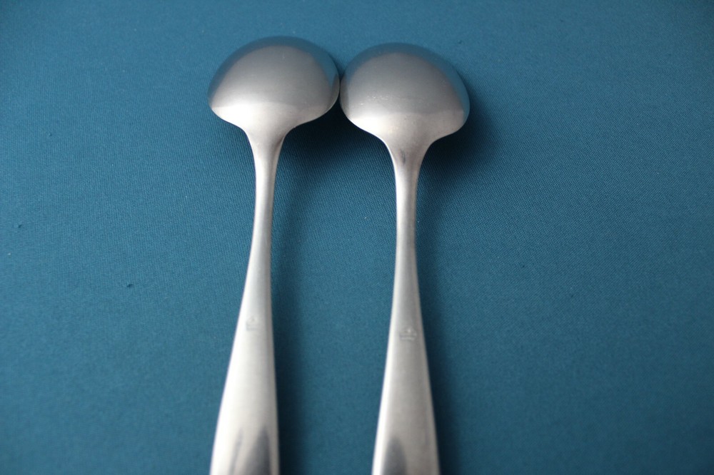 WMF LINE Serving Tablespoon (2pc Set) Germany Triangle Mark 7 5/8"