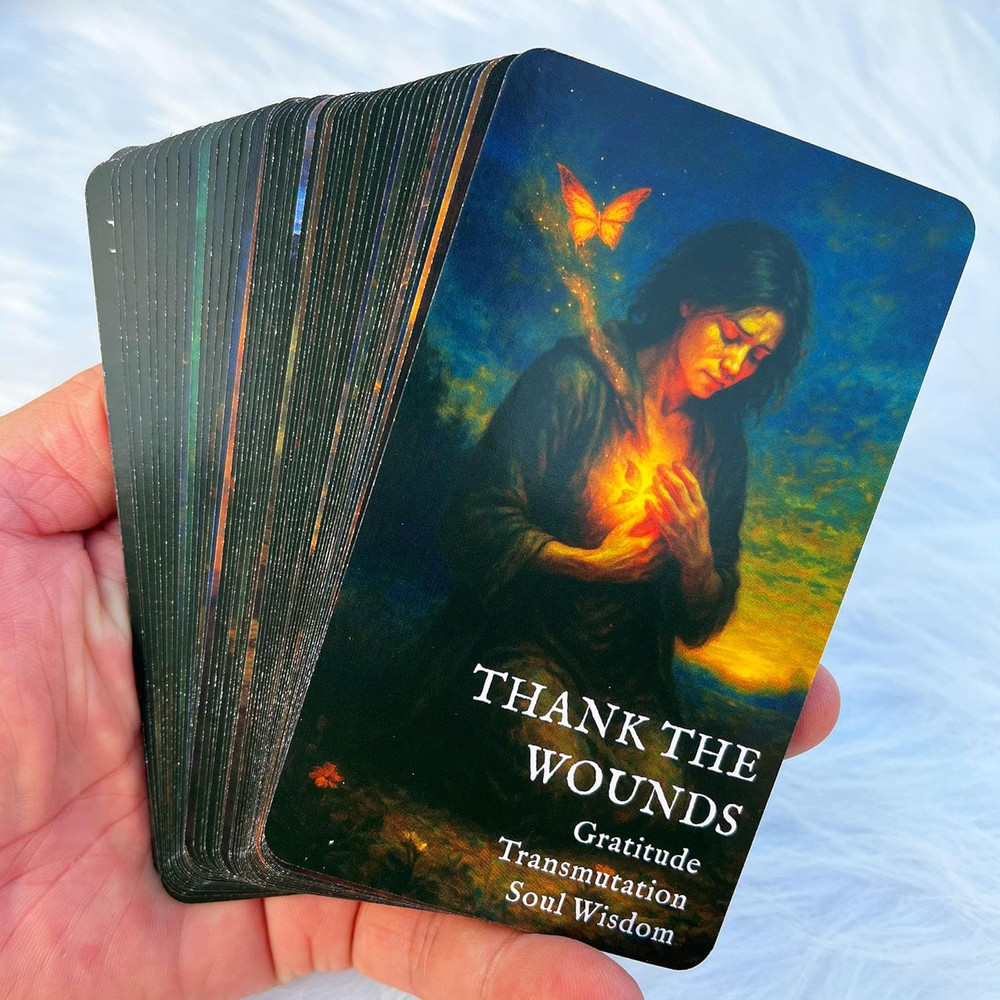 Shadow Work Oracle Deck, 54 Healing Oracle Cards for Beginners, Self-Discovery C