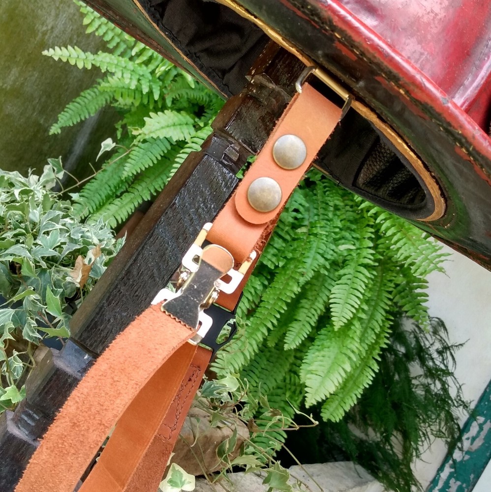 Leather Fire Helmet Chinstrap