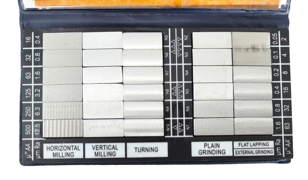Surface Roughness Standards Set Roughness Comparison Specimens with 30PCS