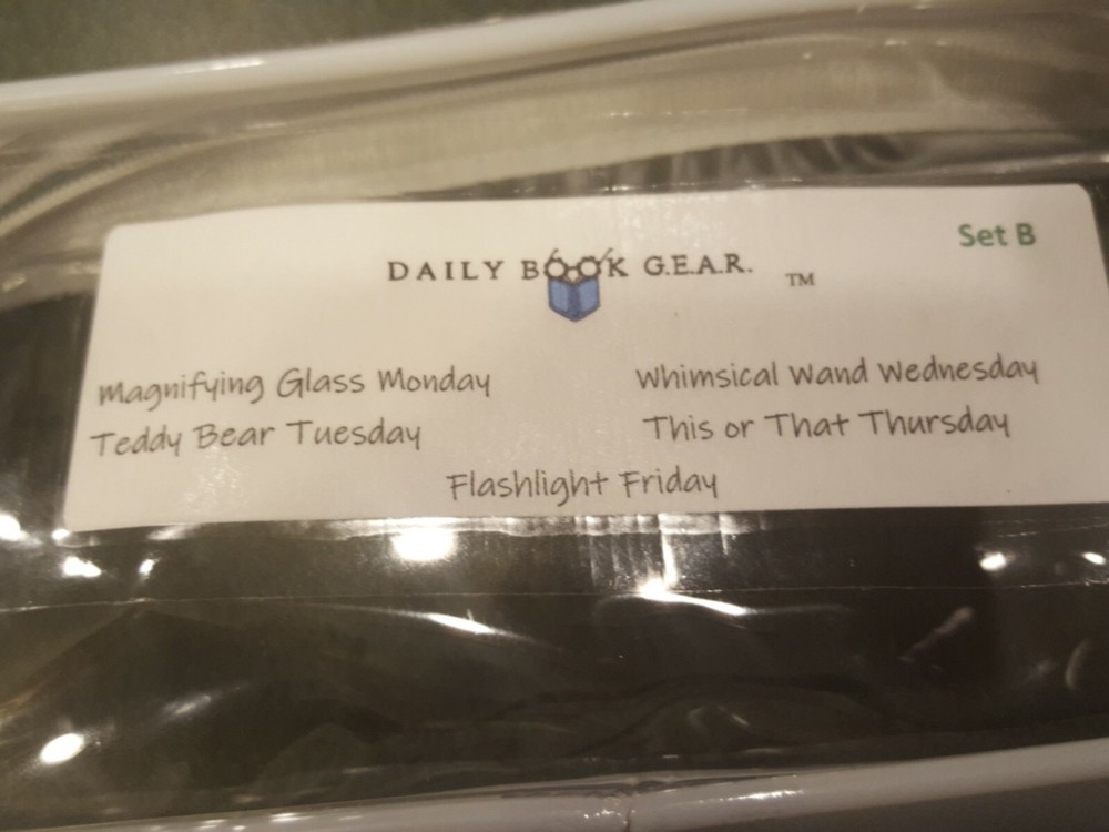 Daily Book G.E.A.R. Set B Educational Tool Kit, Elementary Reading Manipulatives