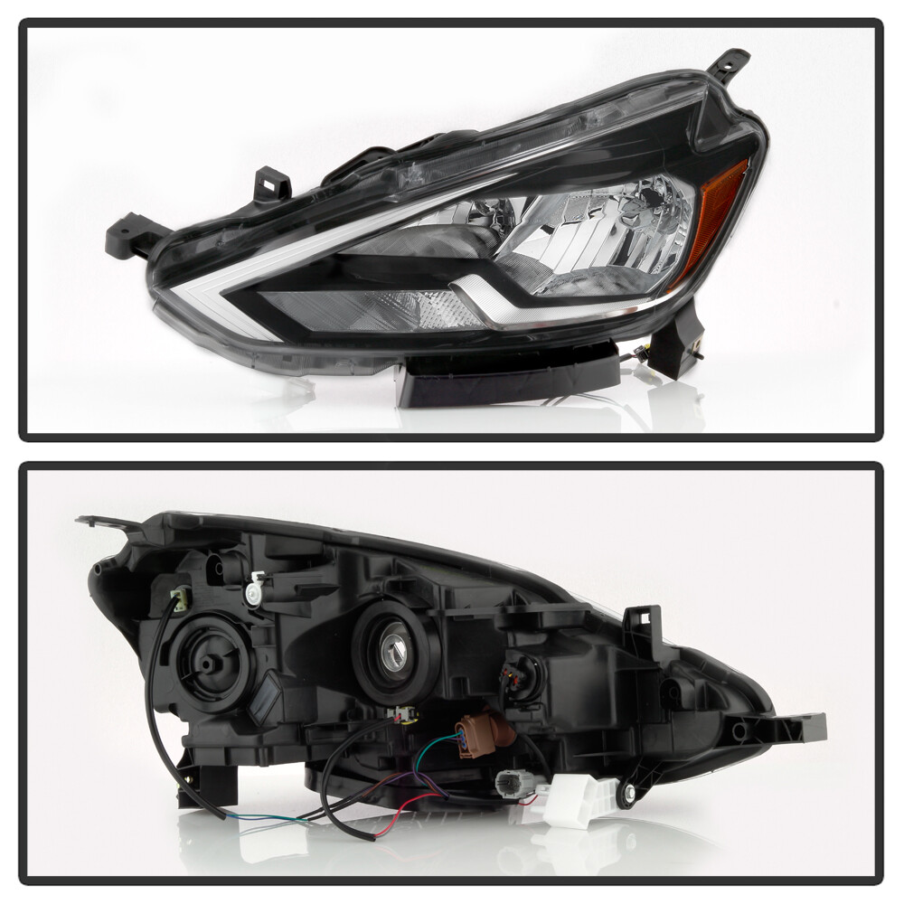 2016-2019 Sentra Halogen Headlight Headlamp w/Bulb Replacement Left Driver Side