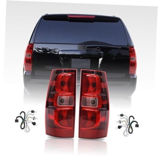 Tail Light Assembly Compatible with 2007-2014 Chevy Passenger and Driver Side