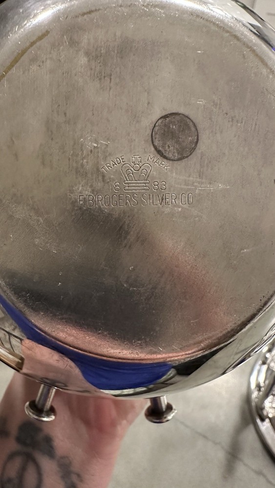 F.B. Rogers Silver Co Silverplate Victorian Tea Coffee Set