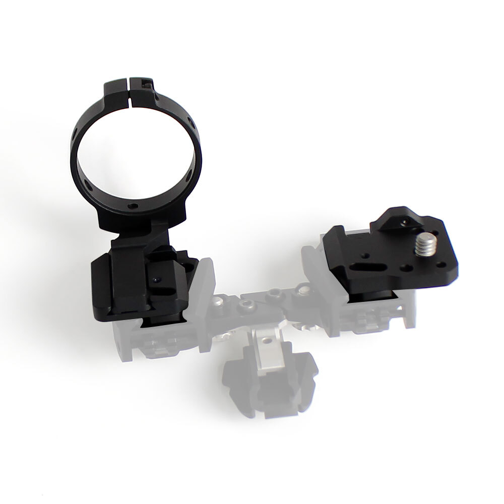 RQE KVC Universal Dual Bridges NVG Mount W/NVG Mount OSS OBVERSE SHOE SET PVS-14