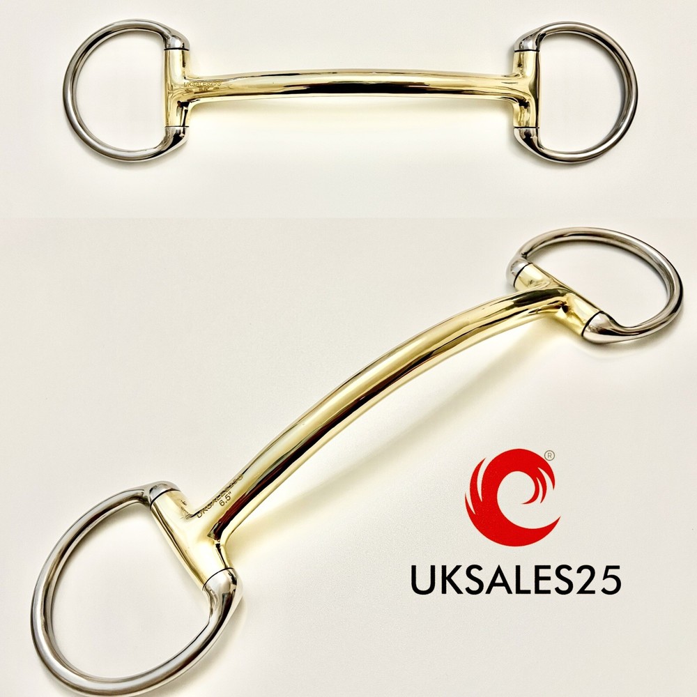 Eggbutt Straight Bar Mullen Mouth Snaffle Bit (UKSALES25®) *SAME DAY DISPATCH*