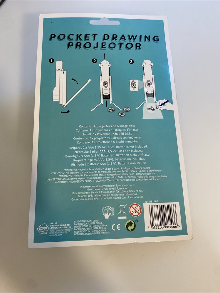 Pocket Drawing Projector Learn to Draw zao