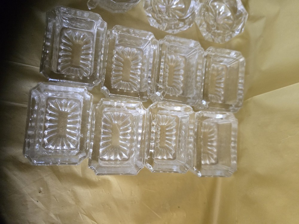 Vintage Salt Dips/glass