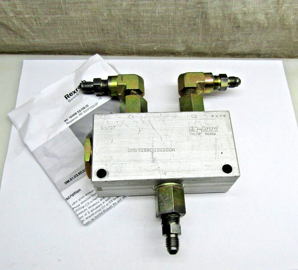 Bosch Rexroth Oil Control Flow Divider OM510390025500A