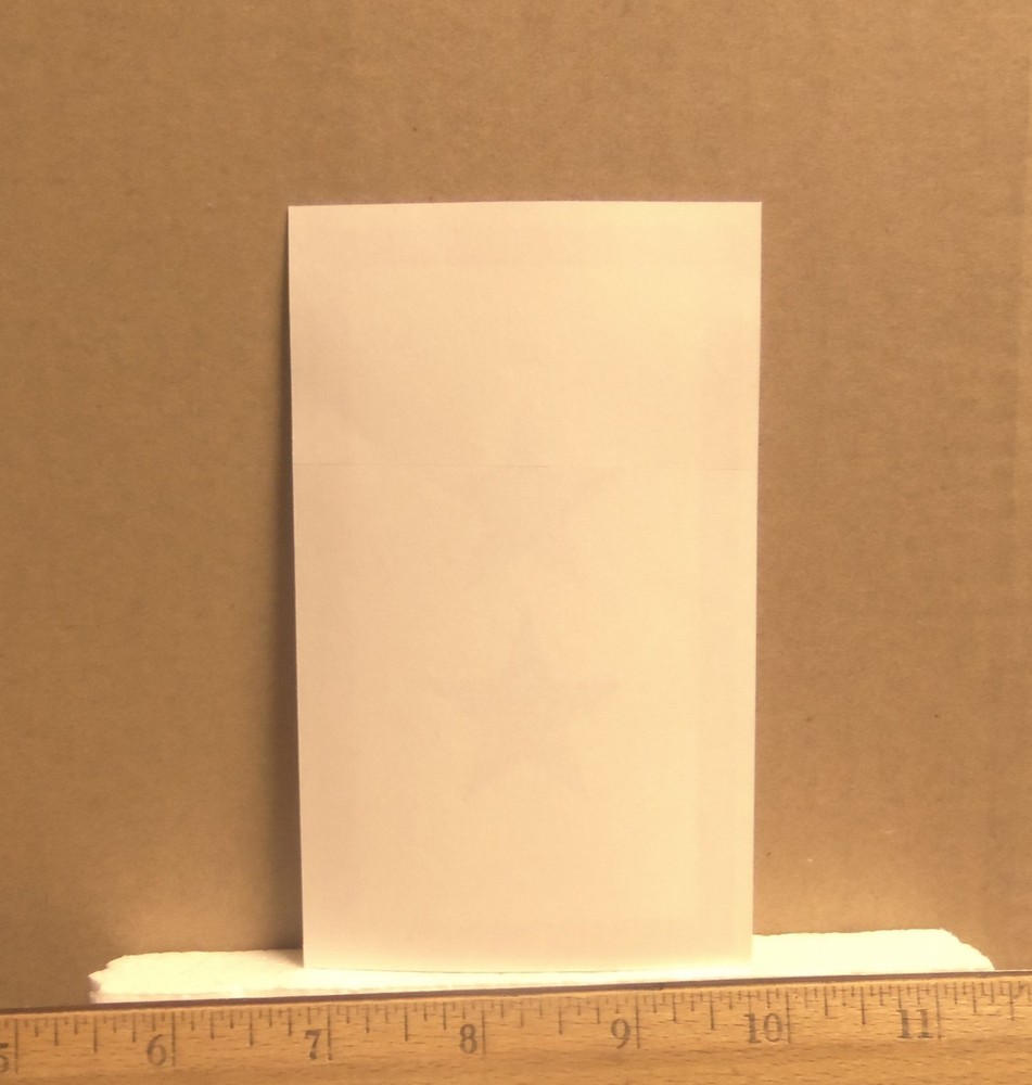 Two Blue Star Service Window Sticker