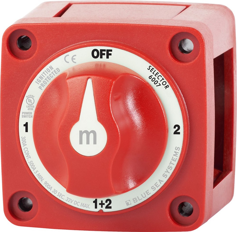 BLUE SEA SWITCH BATTERY M SELECTOR- 6007-BSS